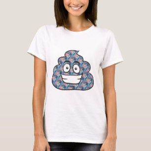 hologram poop emoji T-Shirt