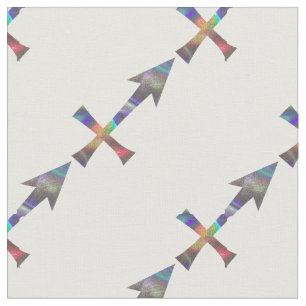 hologram Sagittarius fabric