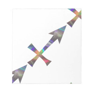 hologram Sagittarius Notepad