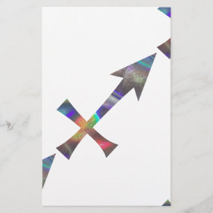 hologram Sagittarius Stationery