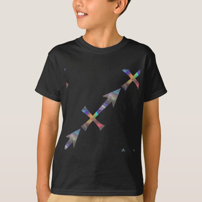 hologram Sagittarius T-Shirt (Front)