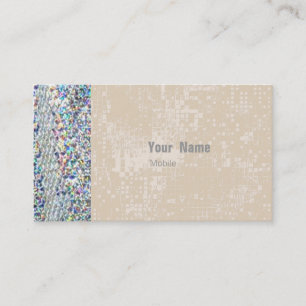 Hologram Sequin Business Card
