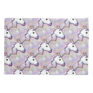 hologram unicorn emoji bedroom pillow case