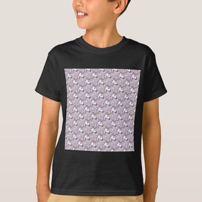 hologram unicorn emoji T-Shirt (Front)