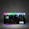 Holograph  Drips Modern Credit Card