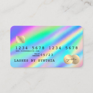 Holograph  Modern Credit Card Style