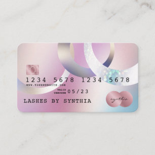 Holograph Modern Credit Card Style