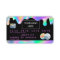 Holograph Unicorn Credit Card add your logo