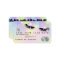 Holograph Unicorn Dripping Credit Card Lashes