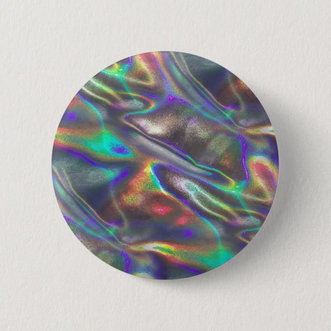 holographic 6 cm round badge (Front)