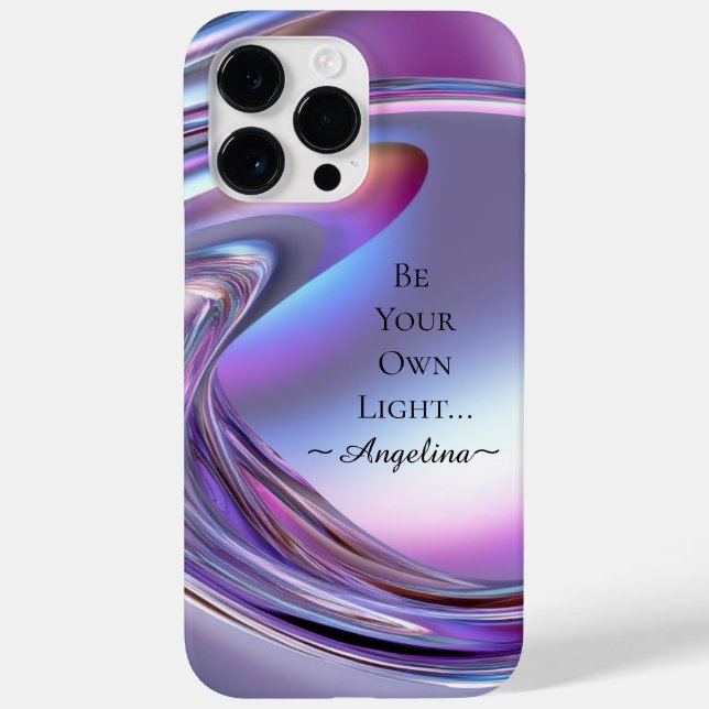 Holographic Aesthetic Case-Mate iPhone Case (Back)
