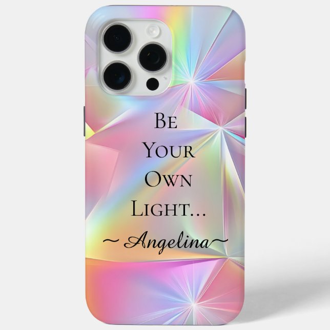 Holographic Aesthetic Case-Mate iPhone Case (Back)