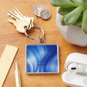 Holographic Aesthetic Key Ring