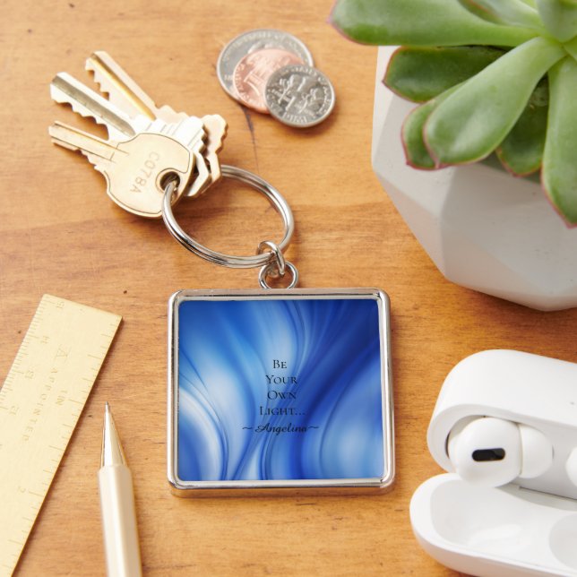 Holographic Aesthetic Key Ring (Desk)