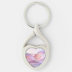 Holographic Aesthetic Key Ring
