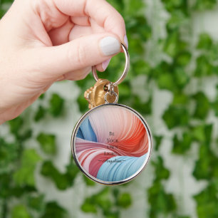 Holographic Aesthetic Key Ring