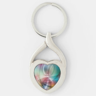 Holographic Aesthetic Key Ring
