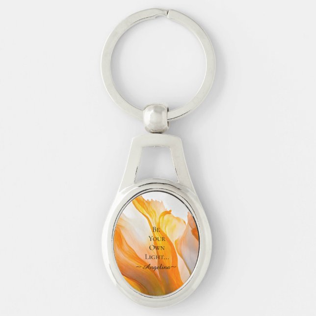 Holographic Aesthetic Key Ring (Front)