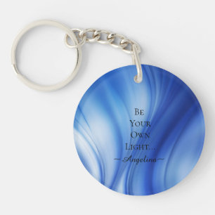 Holographic Aesthetic Key Ring