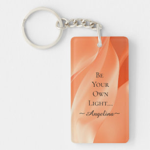 Holographic Aesthetic Key Ring