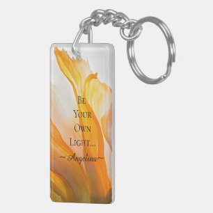 Holographic Aesthetic Key Ring