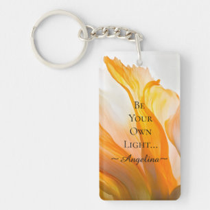Holographic Aesthetic Key Ring