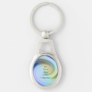 Holographic Aesthetic Key Ring