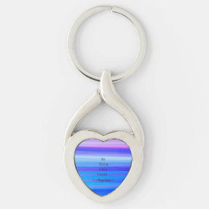 Holographic Aesthetic Key Ring