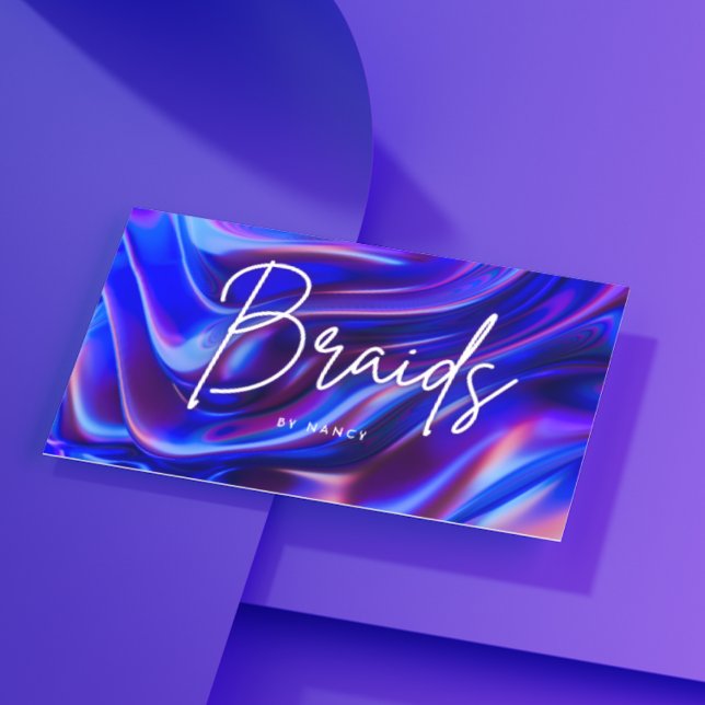 Holographic Braids  Business Card (Creator Uploaded)