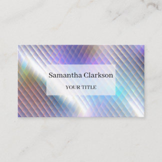 Holographic Business Card