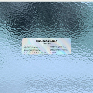 Holographic Business Sticker – Client Catcher