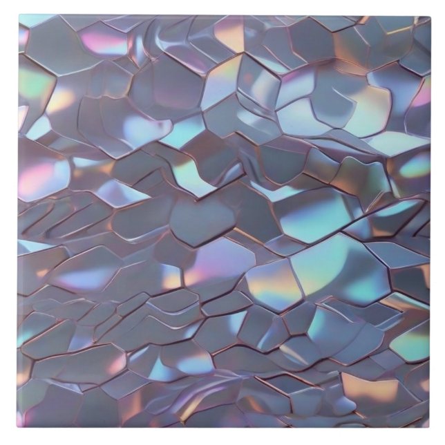 Holographic Ceramic Tile (Front)