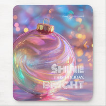 Holographic Christmas Ornament