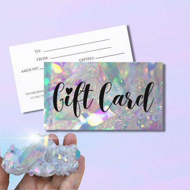 Holographic Crystal Store Gift Cards (Creator Uploaded)