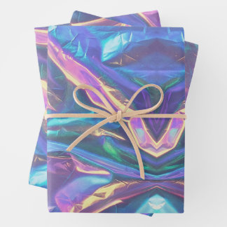 Holographic Dream Wrapping Paper Sheet