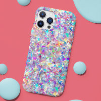 Holographic Faux Glitter Glass look