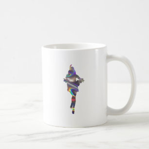 holographic flapper coffee mug