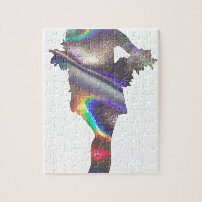 holographic flapper jigsaw puzzle (Vertical)