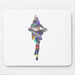 holographic flapper mouse pad