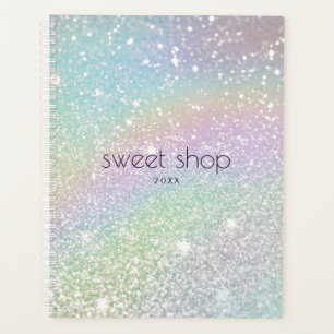 Holographic Glitter Appointment Book Planner