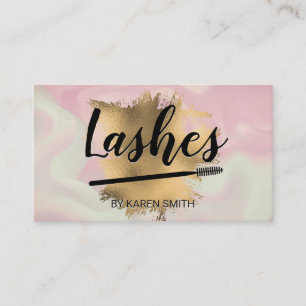 Holographic Gradient Appointment Card Metallic