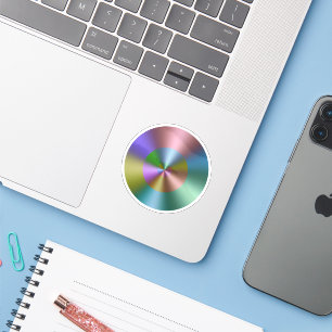 Holographic Gradient Concentric Circles
