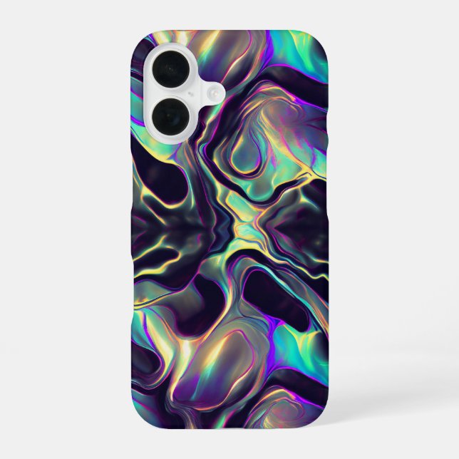 Holographic iPhone 16 Case (Back)