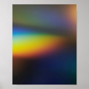 HOLOGRAPHIC LIGHT LEAK POSTER