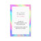 Holographic Minimalist Business Card