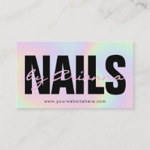Holographic Nail Salon | Nail Tech | Nail Stylist