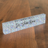 Holographic Opal Stone Background Name