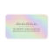 Holographic Pastel 6 Punch Customer Loyalty
