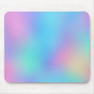 Holographic Pastel Dream Mouse Pad