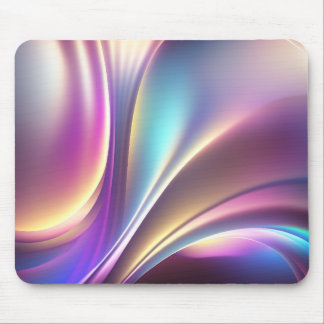 Holographic pattern mouse pad